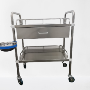 1 drawer Anaesthetic trolley