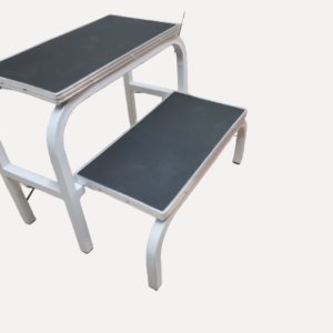 Double step powder coated