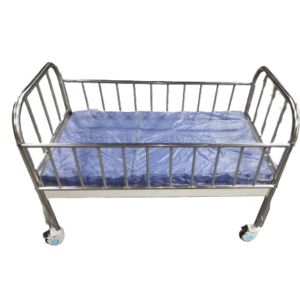 Child cot bed single crank
