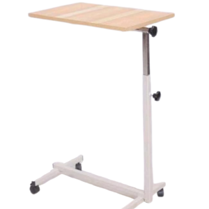 Manual overbed table
