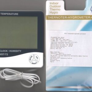 Digital temperature and humidity thermometer