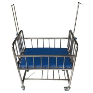 Baby bed blue
