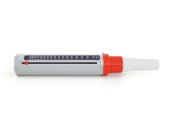Peak flow meter